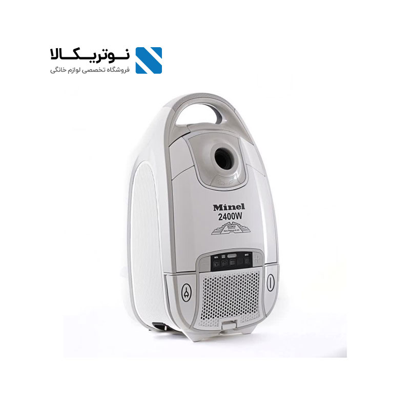جارو برقی مینل مدل MVC 2400 ظرفیت 2400 وات رنگ سفید